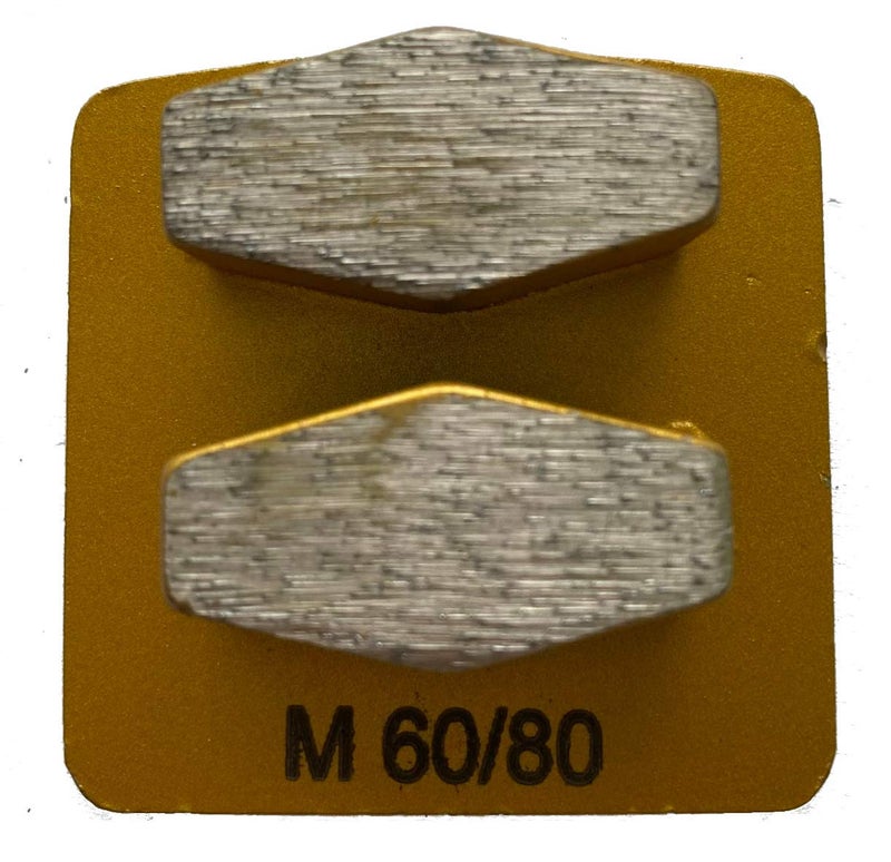 DPT (3-Pack) Premium Diamond Grinding Discs Grinder Pads Compatible with Husqvarna PG Floor Grinders, Grinding Concrete Floor, Standard Bond, 60/80 Grit - Image 2